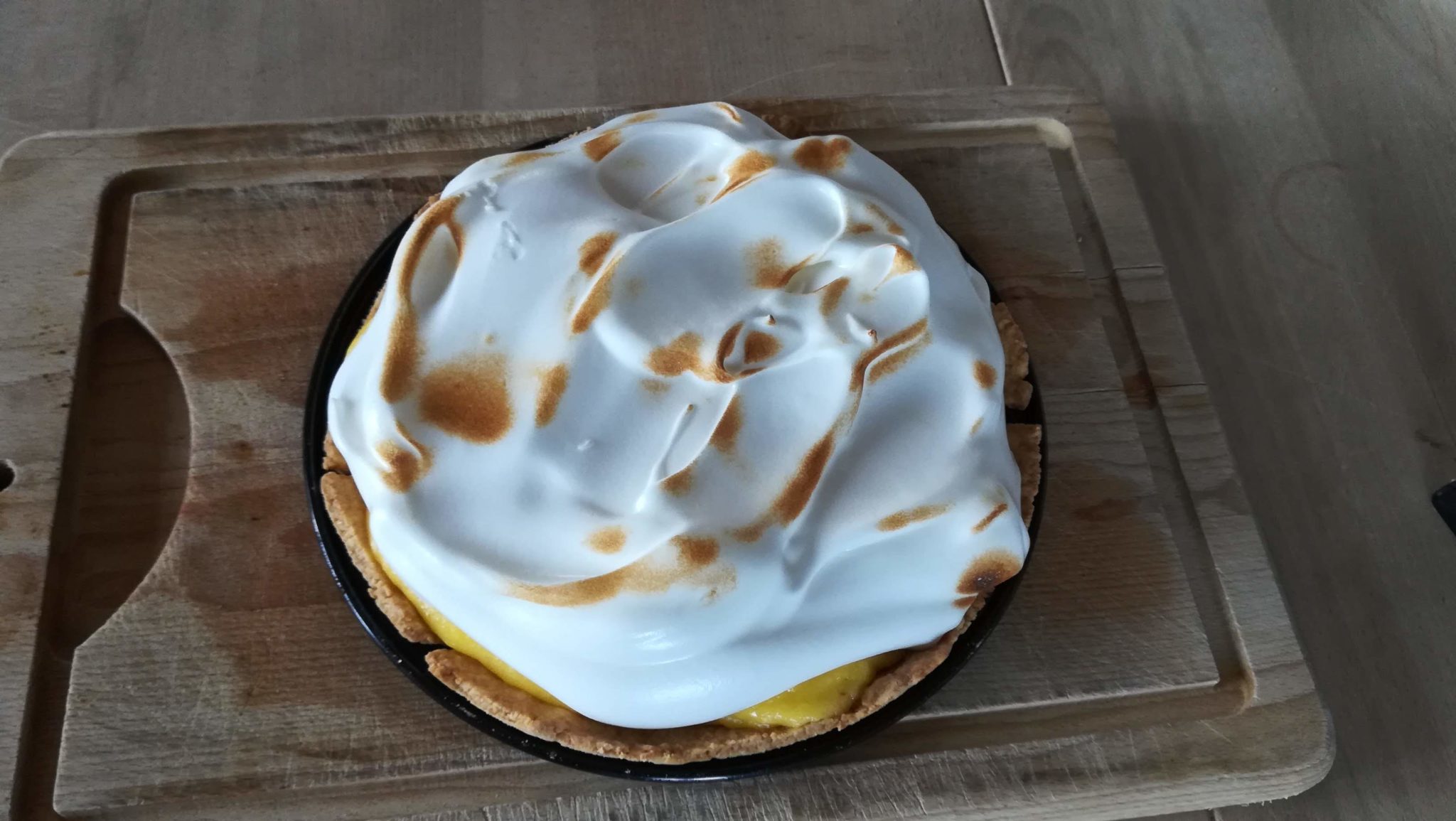 The most delicious lemon pie.